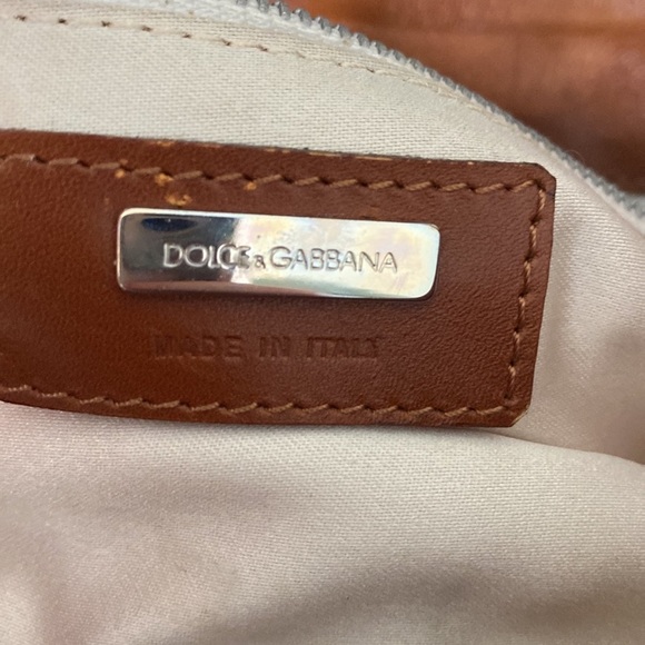 Authentic dolce and gabbana vintage leather and suede sholder purse y2k - Picture 4 of 11